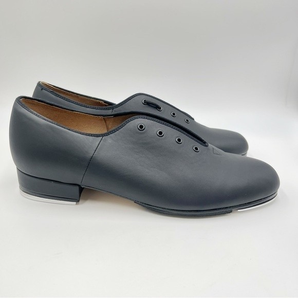 Bloch Shoes Bloch Mens S30m Jazz Tap Black Leather Lace Up Tap